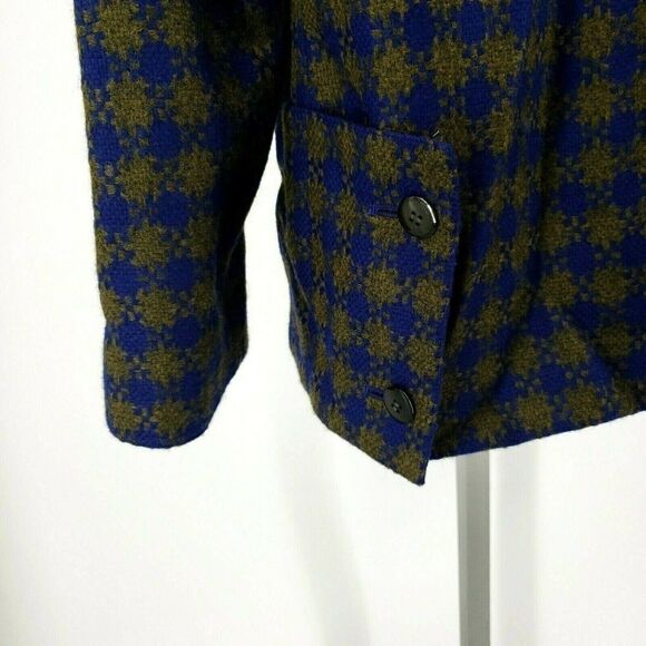 Vintage MICHII MOON For Sanyo Jacket Hounds Tooth - Picture 9 of 12